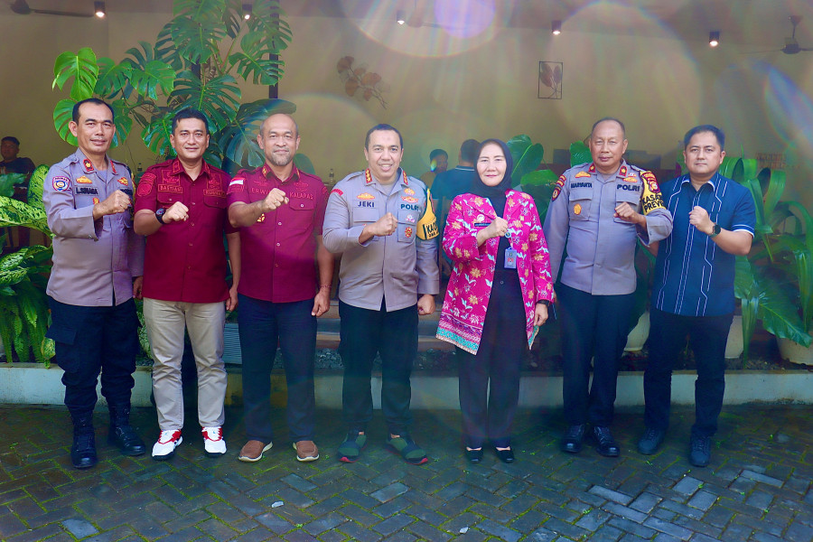 Polresta Pekanbaru Gelar Cooling System Sinegitas Bersama Lapas dan Rutan Pekanbaru Wujudkan Pilkada Damai 2024