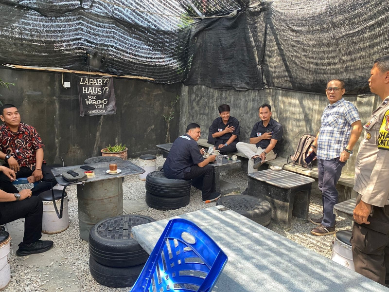 Polsek Payung Sekaki Gelar Cooling System di Kelurahan Labuhbaru Barat