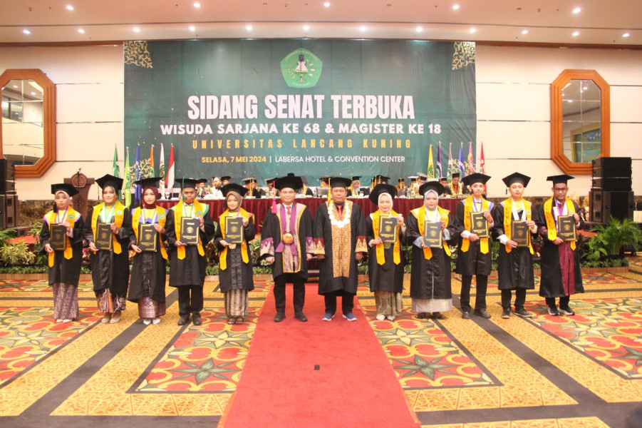 Ini Pesan Rektor Kepada 769 Mahasiswa Unilak Yang Diwisuda