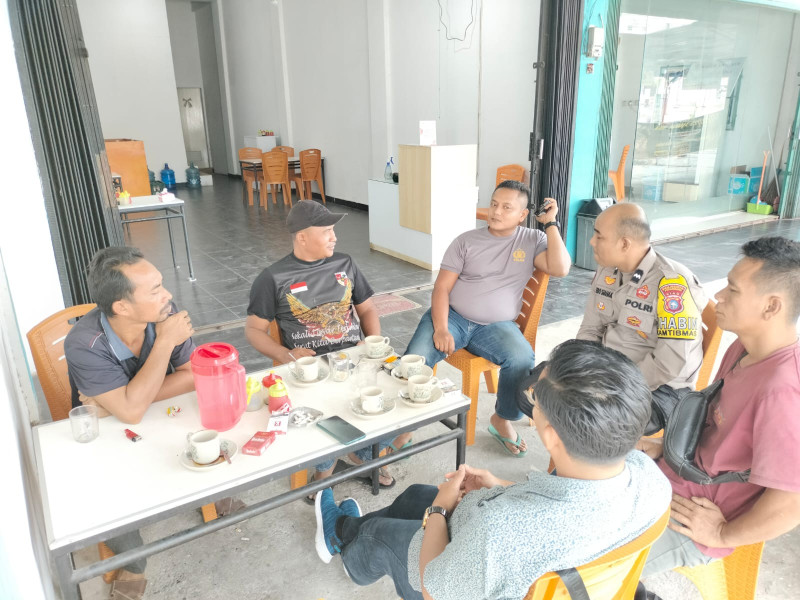 Bhabinkamtibmas Cooling System, Dengan Tokoh Adat Kecamatan Binawidya
