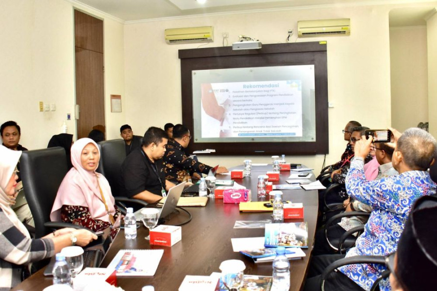 Balai Penjamin Mutu Pendidikan Provinsi Riau Silaturahmi ke Pemerintah Kabupaten Kampar