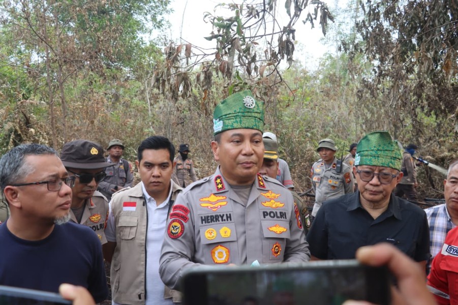 Green Policing Kapolda Herimen Diharapkan Putus Siklus Kebakaran Tahunan