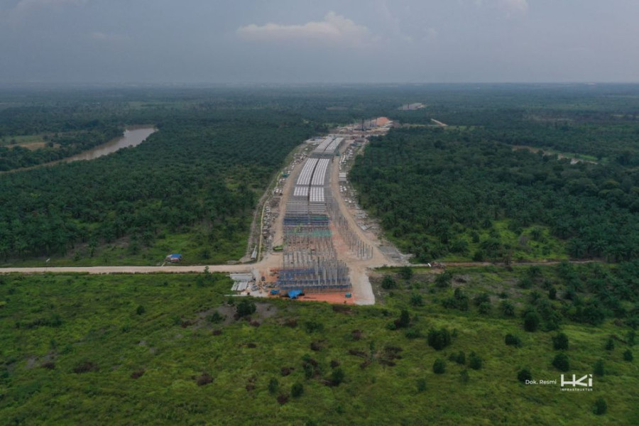 Progres 30%: Pembangunan Tol Lingkar Pekanbaru Semakin Cepat