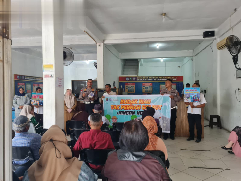 Ditlantas Polda Riau Himbau Wajib Pajak Tertib Lalu Lintas Dan Bijak Dalam Menggunakan Media Sosial