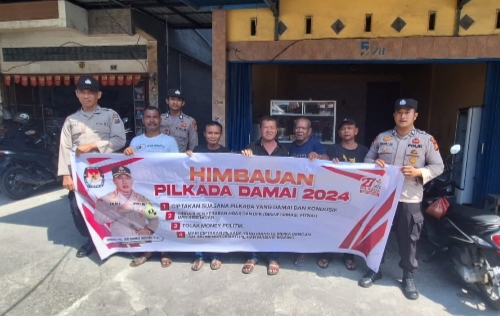 Sat Binmas Polresta Pekanbaru Lakukan Edukasi dan Sosialisasi Pilkada 2024 dalam Operasi Mantap Praja Lancang Kuning