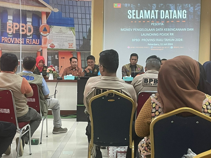 POJOK RR Suatu Terobosan Putuskan  Rantai Birokrasi Hibah Rehab Rekon Pasca Bencana BPBD Provinsi Riau