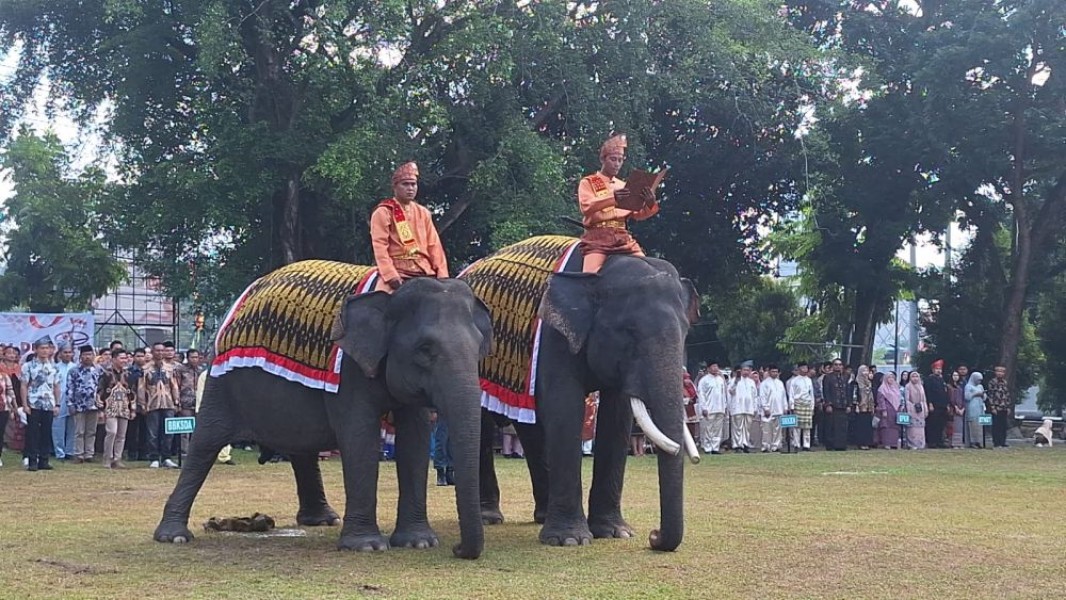 Gajah Vera dan Jopi Bikin Kagum, Tampil Anggun di HUT ke-80 RI