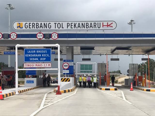 Belum Diberlakukan, Tol Pekanbaru-Dumai Masih Tarif Lama