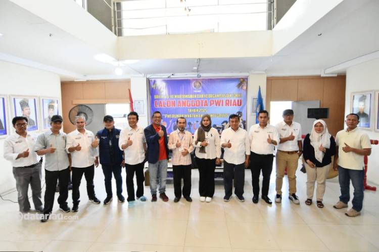 OKK Calon Anggota PWI Riau, Raja Isyam: Ini Jumlah Pendaftar Terbanyak Se-Indonesia