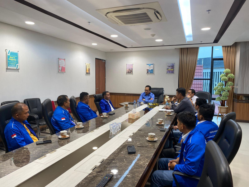 KNPI Riau Silaturahmi ke Kejati Riau, Dukung dan Apresiasi Kinerja Penegakan Hukum