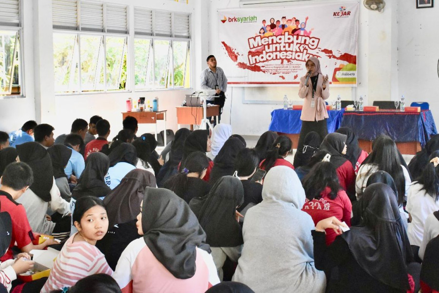 Aktif Mengikuti Sosialisasi Program KEJAR dari BRK Syariah, 5 Pelajar SMAN 20 Batam Dapat Hadiah Uang Dalam Tabungan