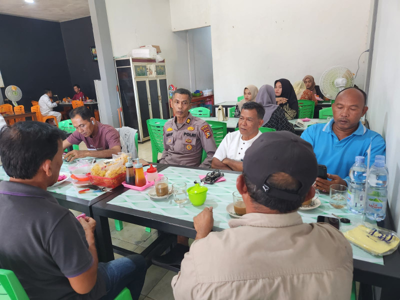 Himbauan Kanit Binmas Polsek Siak kepada Warga Kampung Dalam untuk Menjaga Kedamaian dan Persatuan