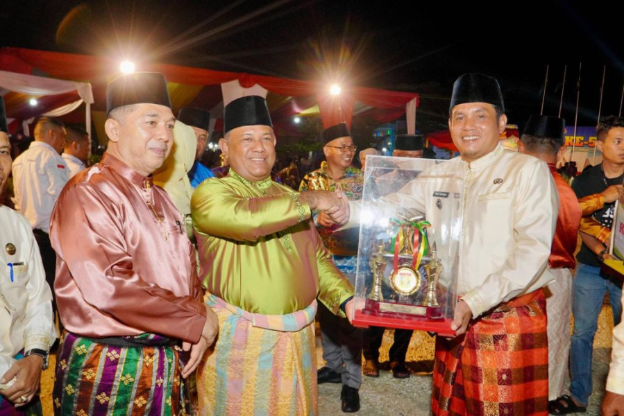 Bangkinang Kota Juara Umum MTQ Kampar ke-53 Tahun 2024