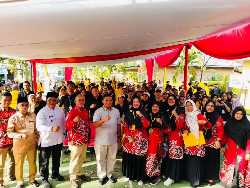 FIA UNILAK Taja FGD dan MoA dengan Pemdes Pulau Birandang-Kampar Collaborative Governance Pembangunan Desa Berkelajutan