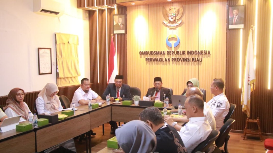 Bahas SPMB Kota Pekanbaru, Pemko Koordinasi Bersama Ombudsman Riau dan BPMP Riau