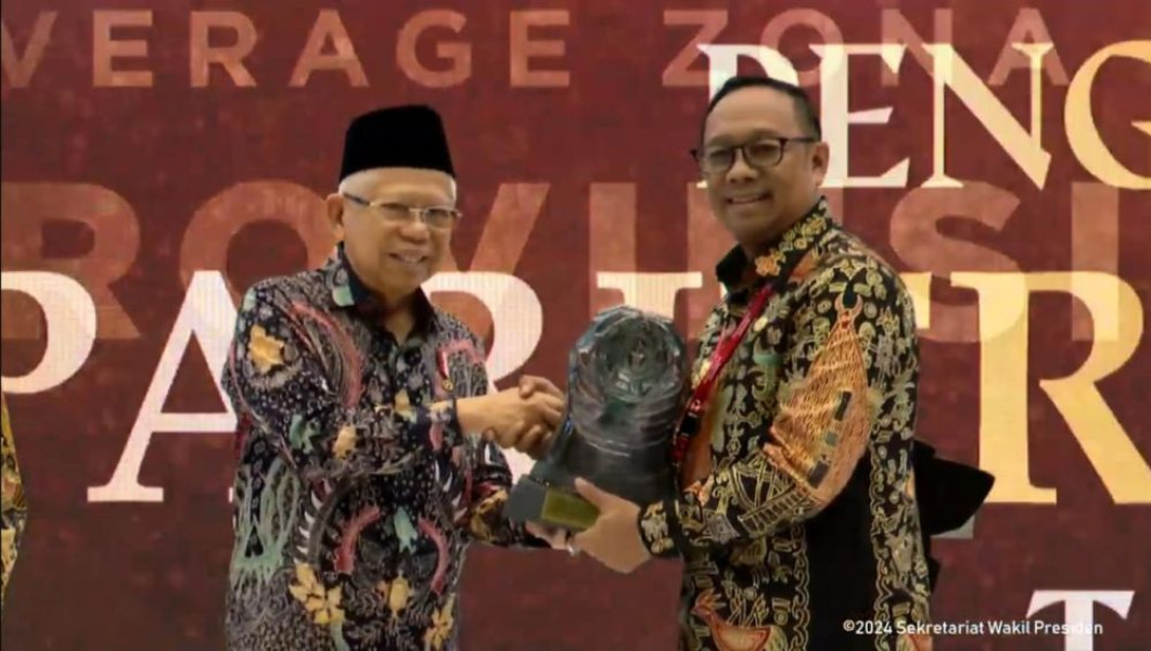 Pemprov Riau Terima Penghargaan Paritrana Award 2024 Provinsi Terbaik Coverage Zona Sumatera