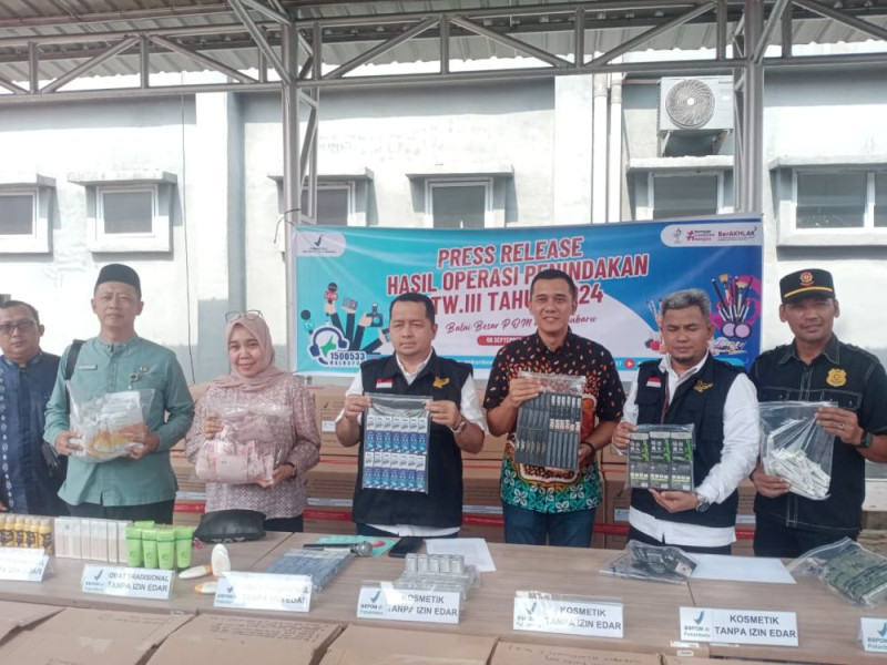 Pasca Penggerbekan Ruko di Panam, Kosmetik Ilegal Dijual Sejak Februari ke Wilayah Riau