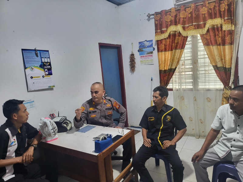 Waka Polsek Bagan Sinembah Himbau Masyarakat Bahtera Makmur Kota Jaga Keamanan dan Ketertiban Menjelang Pilkada Serentak 2024