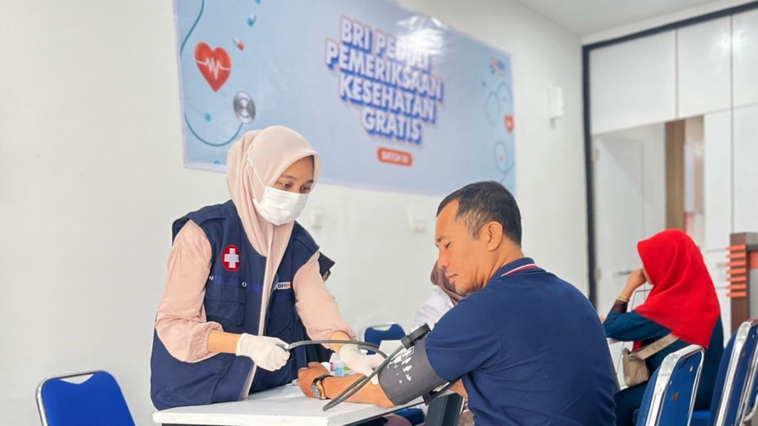 BRI BO Pekanbaru Sudirman Gelar Pemeriksaan Kesehatan Gratis untuk Masyarakat