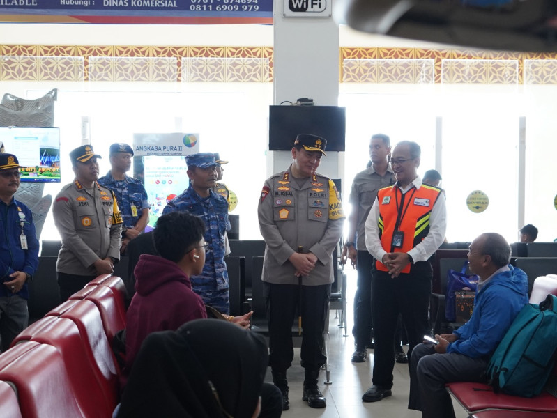 Tinjau Pos Pam Arus Mudik, Irjen Iqbal Ingatkan Jaga Keselamatan
