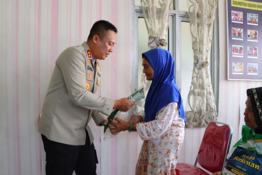 Kapolres Rohil Sampaikan Pesan Pilkada Damai