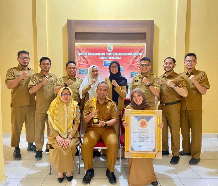 Pemkab Pelalawan Raih Nilai Indeks Inovasi Daerah Tertinggi Kategori Kabupaten Se Provinsi Riau