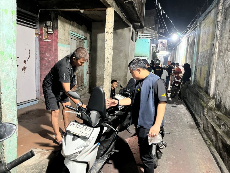 Jelang Ramadan, Satresnarkoba Polresta Pekanbaru Razia Kampung Dalam