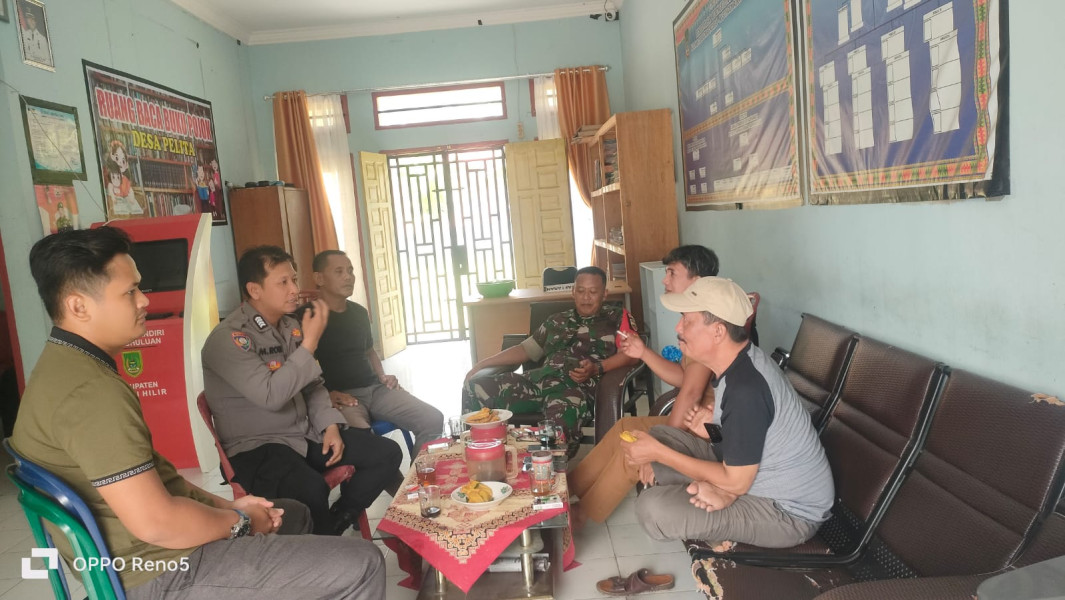 Polsek Bagan Sinembah Ajak Warga Dusun Sukajaya Tingkatkan Keamanan Dan Ketertiban Jelang Pilkada Serentak 2024