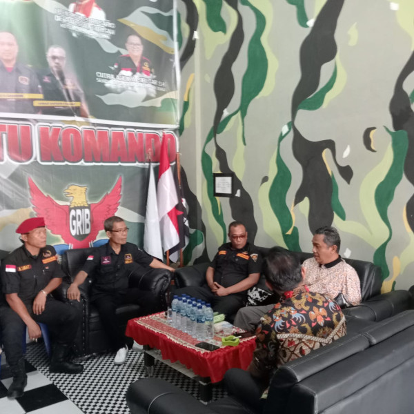 Polsek Bagan Sinembah Gelar Cooling System, Silaturahmi Ke Kantor DPC GRIB JAYA