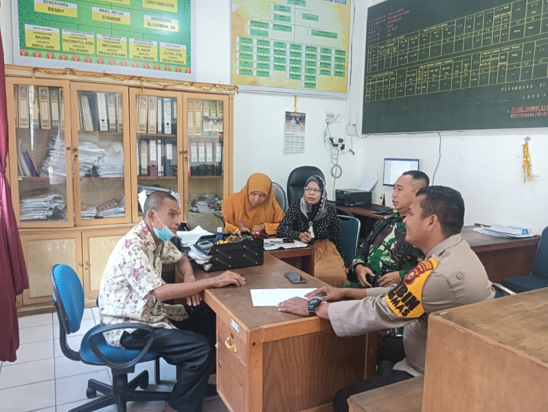 Cooling System, Polsek Pekanbaru Kota Beri Pesan Kamtibmas ke Masyarakat Tanah Datar