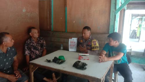 Cooling system, Bhabinkamtibmas Kampung Rempak: Mendekati Hari Pilkada di Wilayah Kita Wajib Aman