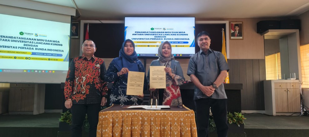 Unilak Jalin Kerjasama Dengan Universitas Persada Bunda Indonesia