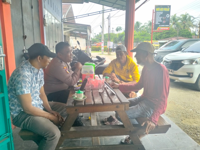 Polsek Tenayan Raya melaksanakan Giat Cooling  Dalam Rangka Pemilukada Serentak Tahun 2024 di Kelurahan Melebung