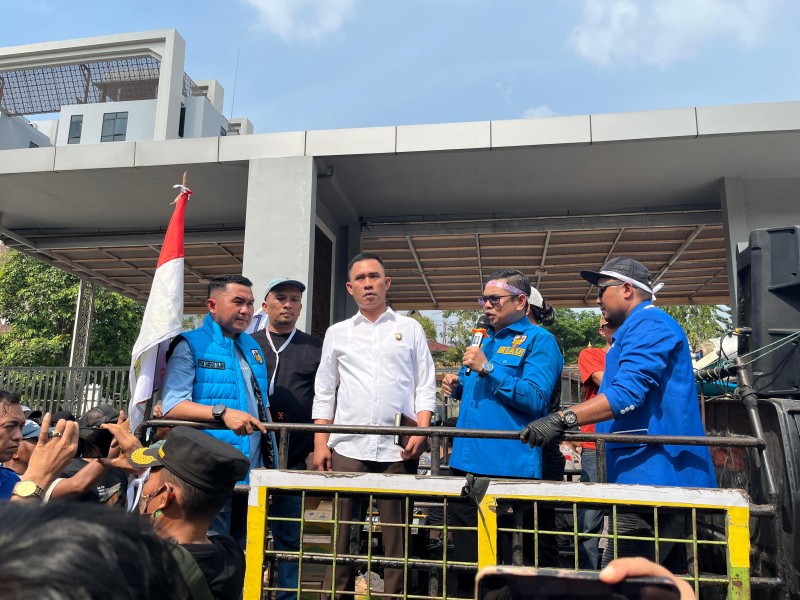 Demo di Kejati Riau, KNPI Desak Kasus Dugaan Kejahatan Lingkungan PT Musim Mas Dituntaskan