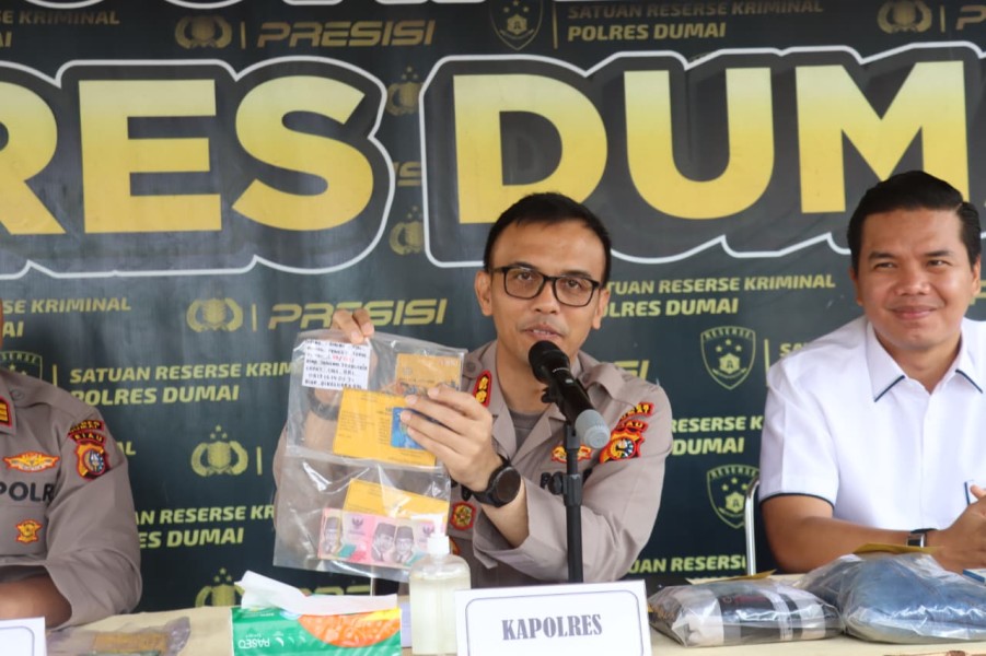 Modus Ganjal ATM Terbongkar, Residivis Lintas Provinsi Diciduk Polres Dumai