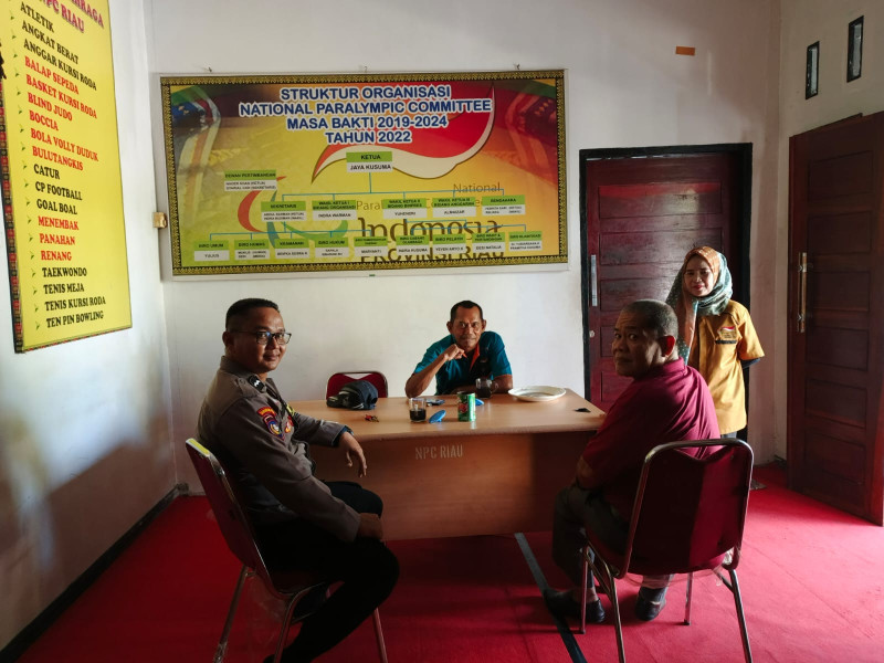 Tingkatkan Kamtibmas Polsek Tenayan Raya Gelar Cooling System di Kelurahan Pematangkapau