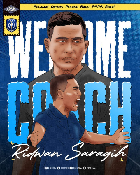 Ridwan Saragih Ditunjuk Jadi Pelatih PSPS Riau yang Baru