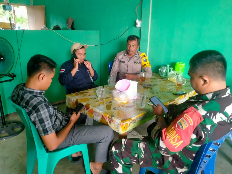 Giat Cooling System oleh Bhabinkamtibmas dan Bhabinsa Kampung Tumang Pasca Pilkada Serentak