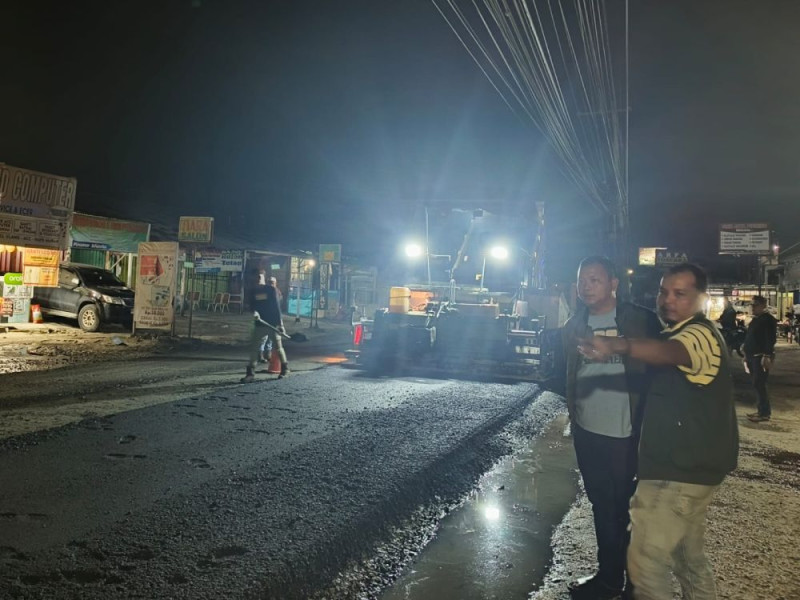 Jalan Kualu Mulus sebelum Lebaran, Warga: Terima Kasih Pj Gubri SF Hariyanto
