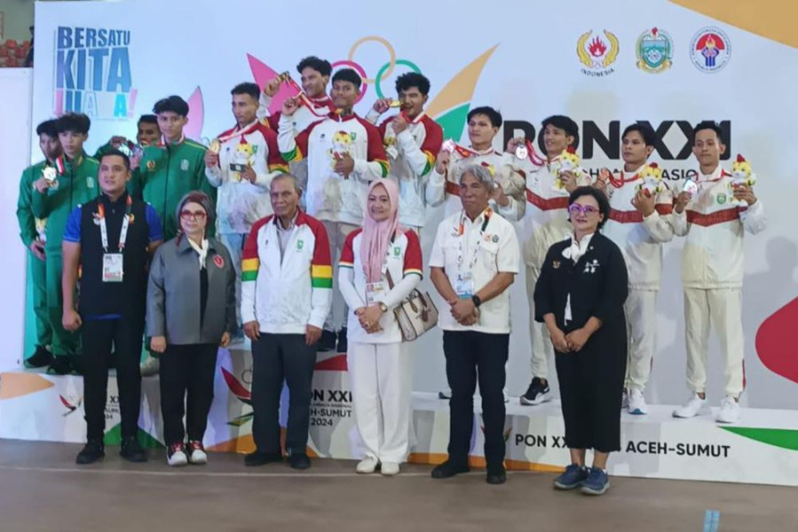 Cabor Senam Beri Emas Perdana Bagi Kontingen Riau pada PON XXI Aceh-Sumut
