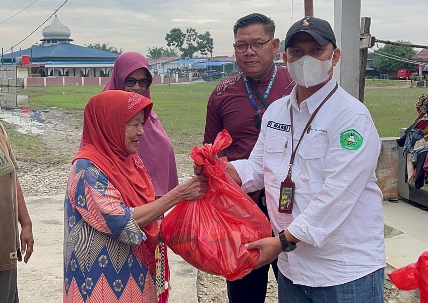 Sat Set, Aksi Sigap Unilak Bantu Korban Banjir