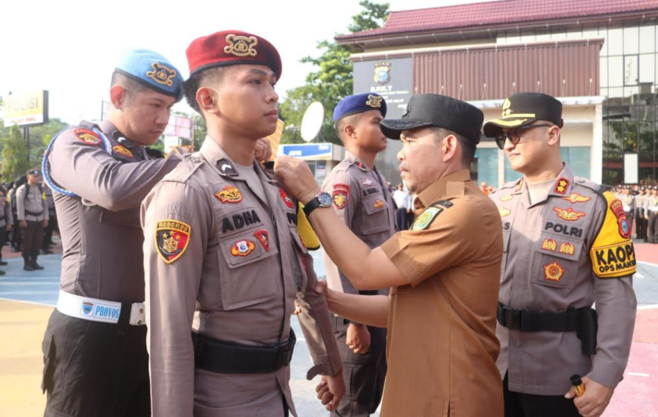 3.987 Personel Gabungan Amankan TPS di INHIL