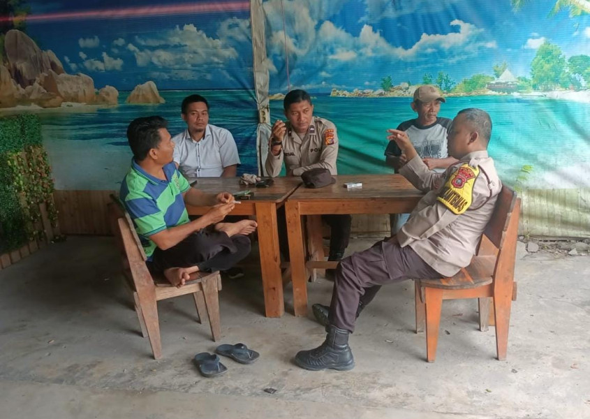 Polsek Lubuk Dalam Tingkatkan Patroli Dialogis Pasca Pleno tingkat Kecamatan