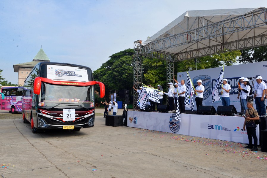 Komit Memberikan Pelayanan Masyarakat. PGN  Berangkatkan 1.267 Pemudik Gratis Menuju Lebaran Aman dan Nyaman 2025