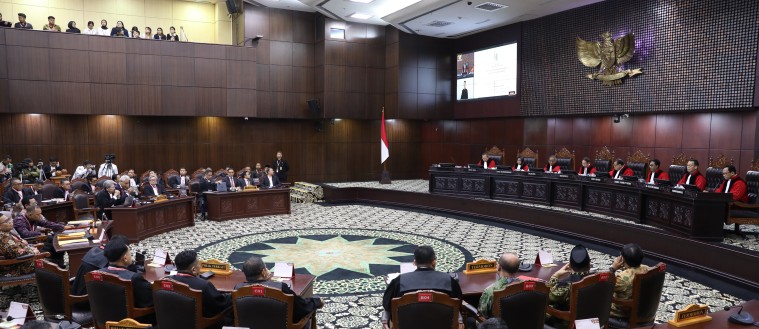MK Tolak Dalil Ganjar-Mahfud Menyoal Dugaan Pelanggaran dalam Penyelenggaraan Pilpres 2024