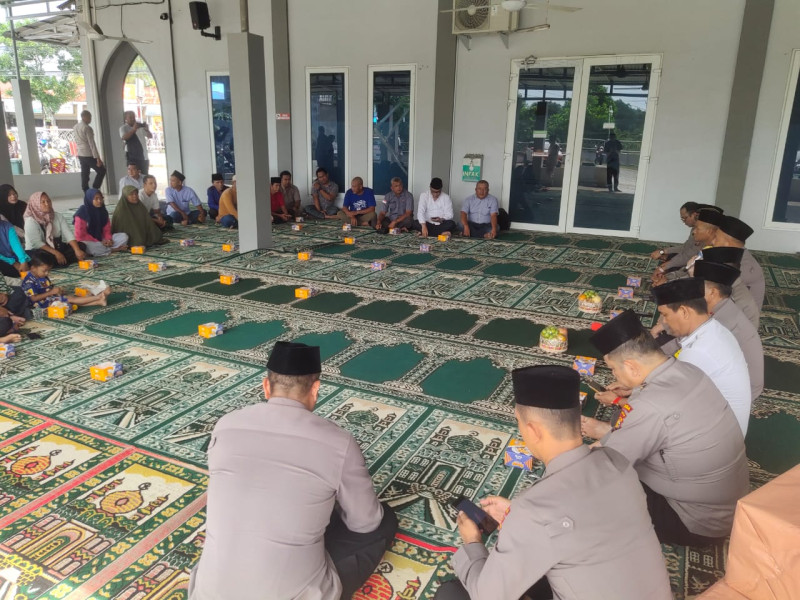 Polsek Binawidya Bersinergi dengan Tokoh Agama dan Pemuka Masyarakat Kampanyekan Pilkada Damai