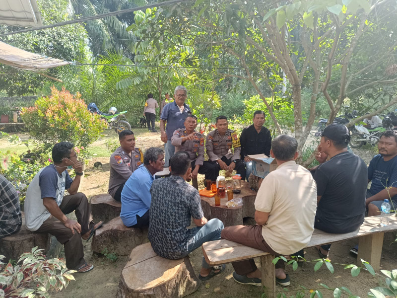 Tingkatkan Keamanan dan Ketertiban Jelang Pilkada Serentak 2024, Polsek Bagan Sinembah Gelar Cooling System di Kep. Bagan Batu