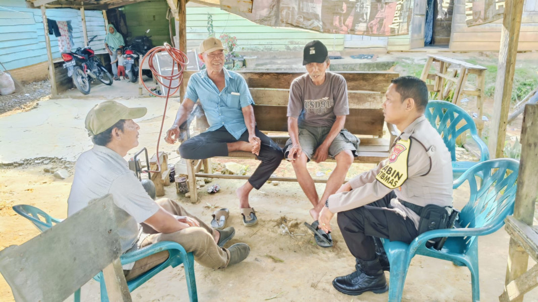 Polsek Bagan Sinembah Gelar Cooling System, Beri Himbauan Pilkada Damai ke Masyarakat