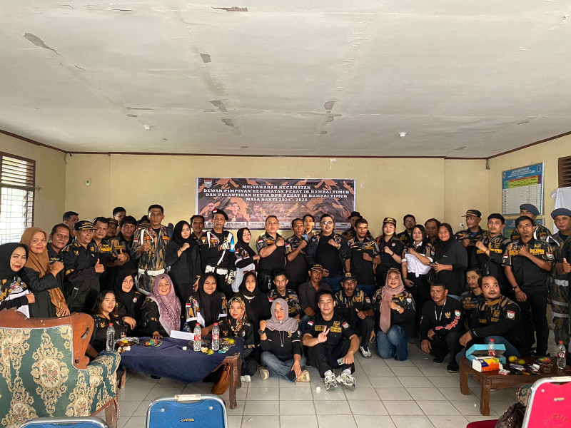 Polsek Rumbai Pesisir Gelar Cooling System Saat Acara Musyawarah Ormas Pekat IB Kecamatan Rumbai Timur