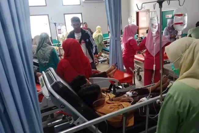 Puluhan Siswa SDN 13 Dumai Diduga Keracunan Usai Santap Menu MBG